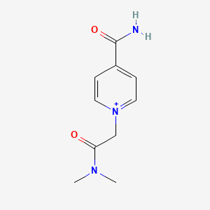 4-Carbamoyl-1-[2-(dimethylamino)-2-oxoethyl]pyridinium