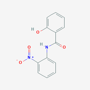 molecular formula C13H10N2O4 B11715197 2-hydroxy-N-(2-nitrophenyl)benzamide CAS No. 37183-26-9