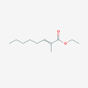 Ethyl 2-methyl-2-octenoate