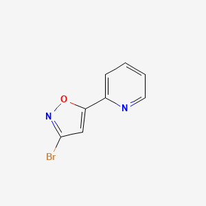 3-Bromo-5-(2-pyridyl)isoxazole