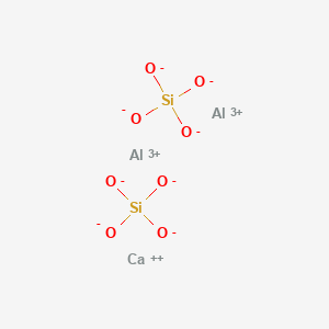 molecular formula Al2CaO8Si2 B1171534 Anorthite CAS No. 1302-54-1