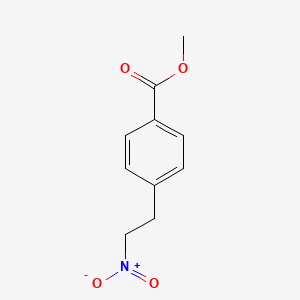 molecular formula C10H11NO4 B11715378 Methyl 4-(2-Nitroethyl)benzoate 