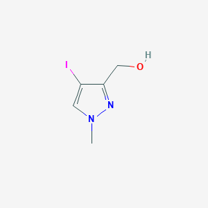 (4-iodo-1-methyl-1H-pyrazol-3-yl)methanol