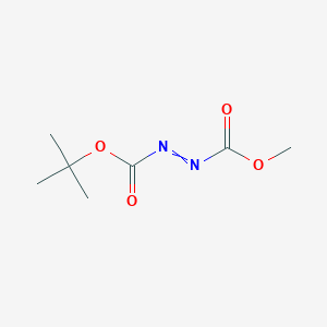 (E)-N-[(methoxycarbonyl)imino](tert-butoxy)formamide