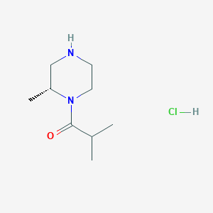 (R)-2-Methyl-1-(2-methylpiperazin-1-yl)propan-1-one hydrochloride