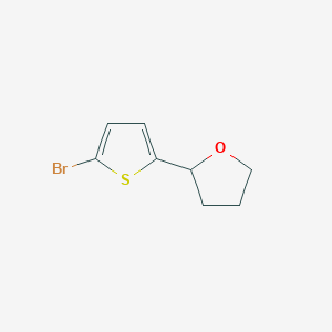 2-(5-Bromothiophen-2-yl)oxolane