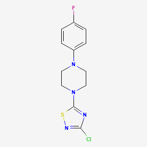 1-(3-Chloro-1,2,4-thiadiazol-5-yl)-4-(4-fluorophenyl)piperazine