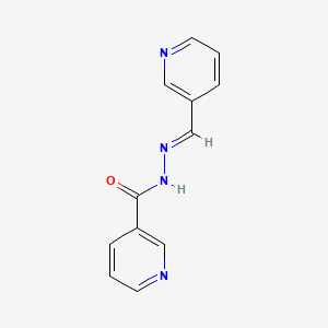 N'-[(E)-pyridin-3-ylmethylidene]pyridine-3-carbohydrazide