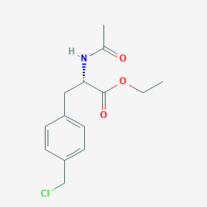 N-Acetyl-4-(chloromethyl)-L-phenylalanine ethyl ester