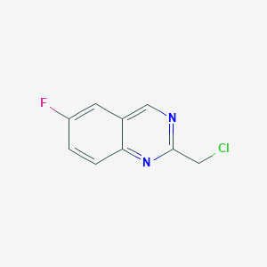 2-(Chloromethyl)-6-fluoroquinazoline