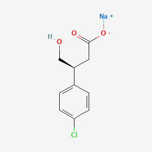 (S)-3-(4-Chlorophenyl)-4-hydroxybutyric Acid Sodium Salt