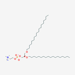 molecular formula C44H92NO6P B1171582 1,2-di-o-octadecyl-sn-glycero-3-phosphocholine CAS No. 1188-85-8