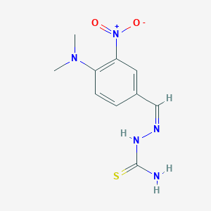 [(E)-{[4-(dimethylamino)-3-nitrophenyl]methylidene}amino]thiourea