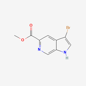 Methyl 3-bromo-1H-pyrrolo[2,3-c]pyridine-5-carboxylate