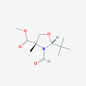 Methyl (2R,4S)-2-(tert-Butyl)-3-formyl-4-methyloxazolidine-4-carboxylate