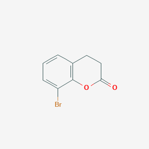 molecular formula C9H7BrO2 B11715957 8-Bromochroman-2-one 