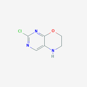 2-chloro-6,7-dihydro-5H-pyrimido[4,5-b][1,4]oxazine