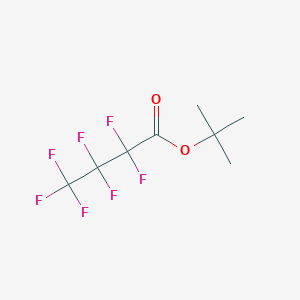 molecular formula C8H9F7O2 B11716023 tert-Butyl heptafluorobutanoate CAS No. 425-24-1