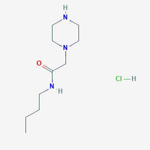 N-Butyl-2-(piperazin-1-YL)acetamide hydrochloride