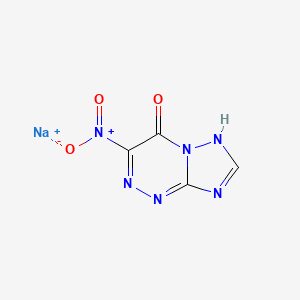 sodium 3-nitro-1H,4H-[1,2,4]triazolo[3,2-c][1,2,4]triazin-4-one