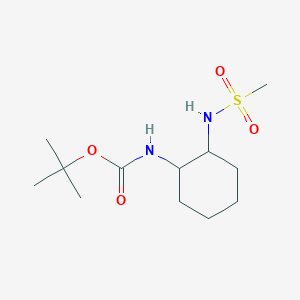 tert-butyl N-(2-methanesulfonamidocyclohexyl)carbamate