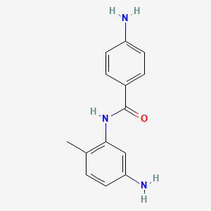 4-amino-N-(5-amino-2-methylphenyl)benzamide