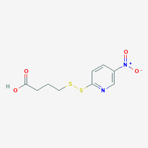 4-((5-Nitropyridin-2-yl)disulfanyl)butanoic acid