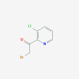 2-Bromo-1-(3-chloropyridin-2-yl)ethan-1-one