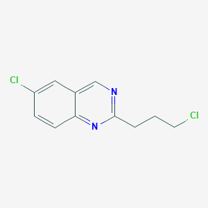 6-Chloro-2-(3-chloropropyl)quinazoline