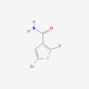 5-Bromo-2-fluorothiophene-3-carboxamide