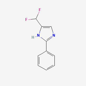 5-(Difluoromethyl)-2-phenylimidazole