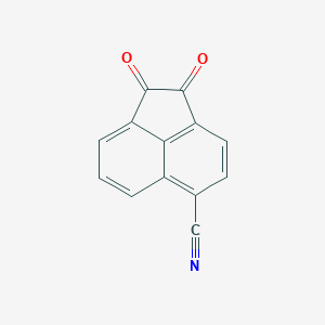 1,2-Dioxo-1,2-dihydroacenaphthylene-5-carbonitrile