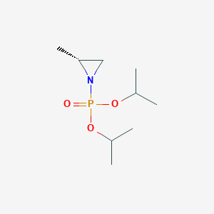 bis(propan-2-yl) [(2R)-2-methylaziridin-1-yl]phosphonate