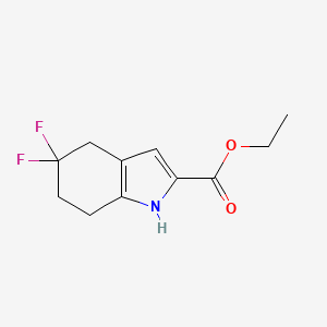 Ethyl 5,5-difluoro-4,5,6,7-tetrahydro-1H-indole-2-carboxylate