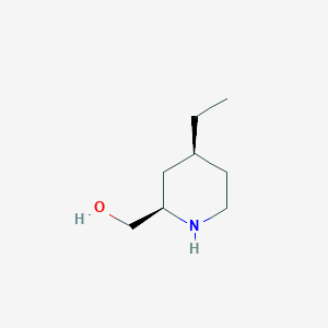 Rel-((2R,4S)-4-ethylpiperidin-2-yl)methanol