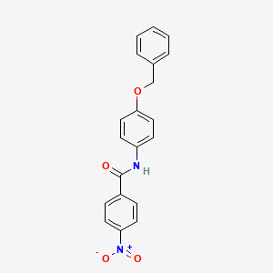 N-[4-(benzyloxy)phenyl]-4-nitrobenzamide