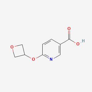 6-(Oxetan-3-yloxy)pyridine-3-carboxylic acid