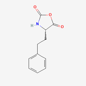 molecular formula C11H11NO3 B11716975 (S)-4-Phenethyloxazolidine-2,5-dione 