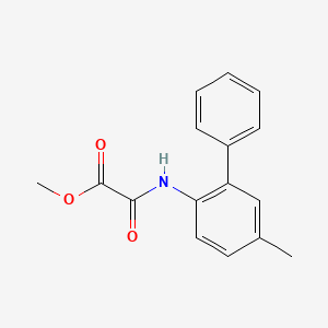 Methyl 2-[(5-Methyl-2-biphenylyl)amino]-2-oxoacetate