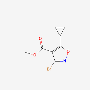 Methyl 3-Bromo-5-cyclopropylisoxazole-4-carboxylate