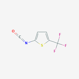 2-Isocyanato-5-(trifluoromethyl)thiophene