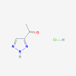 1-(1H-1,2,3-Triazol-4-yl)ethanone hydrochloride