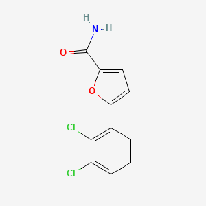 molecular formula C11H7Cl2NO2 B1171707 5-(2,3-Dichlorophenyl)furan-2-carboxamide 