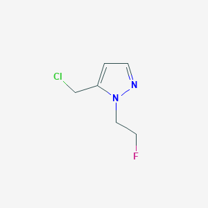 5-(Chloromethyl)-1-(2-fluoroethyl)-1H-pyrazole