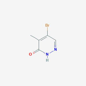 5-Bromo-4-methylpyridazin-3-ol