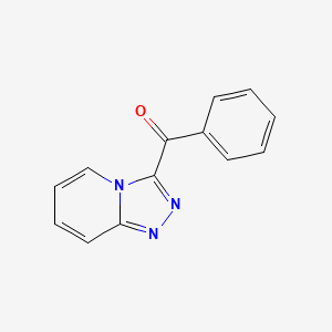molecular formula C13H9N3O B1171716 3-Benzoyl-1,2,4-triazolo[4,3-a]pyridine 