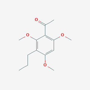 2',4',6'-Trimethoxy-3'-propylacetophenone