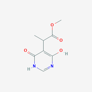 Methyl 2-(4,6-Dihydroxy-5-pyrimidinyl)propanoate