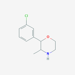 2-(3-Chlorophenyl)-3-methylmorpholine