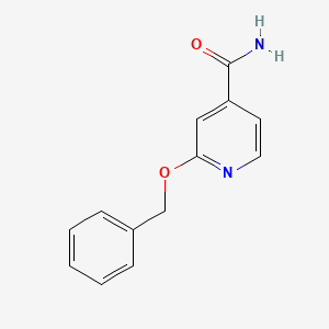 2-(Benzyloxy)pyridine-4-carboxamide